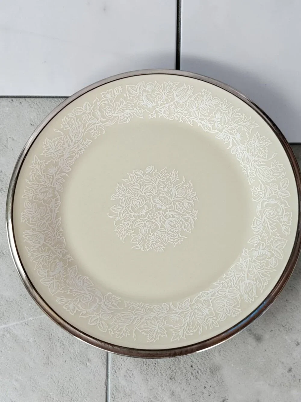 Lenox Moonspun Bread and Butter Plate 6 3/8